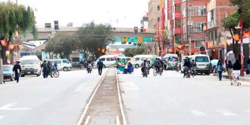 Oruro: Choferes rompen el diálogo y sigue el paro