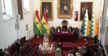 Senado aceptó sesionar en Sucre para el 25 de Mayo y 6 de Agosto