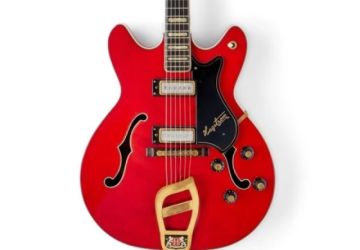 Subastan en Nueva York la guitarra rojo cerezo del ‘Rey del Rock’ Elvis Presley
