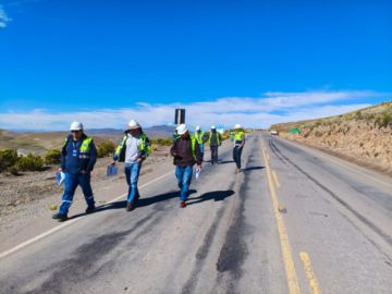 ABC realiza entrega provisional del tramo Ventilla – Challapata – Condo K en Potosí