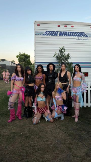El grupo pop Katseye invita a Huntrix a Coachella