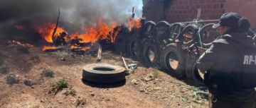 Villazón: Incendio en corral de llantas deja 13 fallecidos 