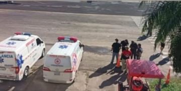 Ambulancias se movilizan a El Trompillo tras hallazgo de aeronave desaparecida