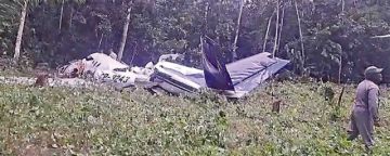 Ministro viajó en el avión justo antes del accidente
