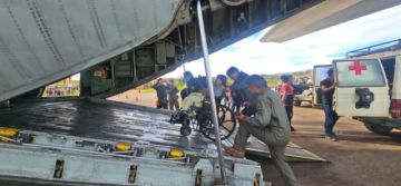 Hércules de la FAB llega a La Paz con 17 heridos evacuados desde Apolo