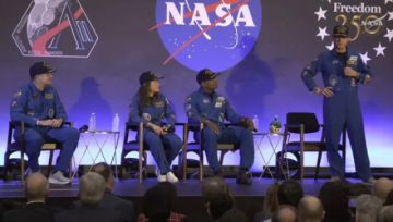 Los astronautas de Artemis II destacan su unión y aprecio por la Tierra entre aplausos