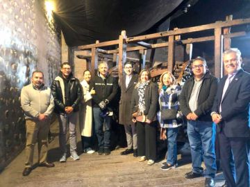 Delegación de República Dominicana visita la Casa Nacional de Moneda en Potosí