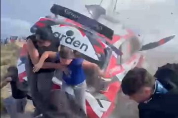 Espectador fallece tras accidente en el rally en mina clavero en Argentina