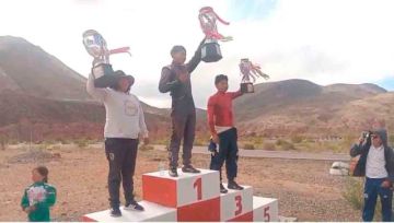  El “Team Tarqui” fue el dominador de la categoría Profesional 125.