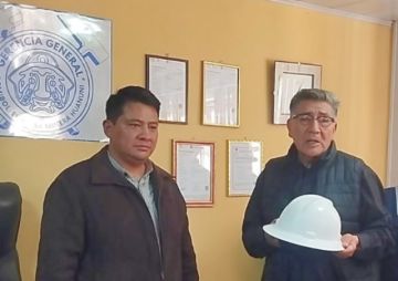 José Velasco asume la gerencia de Huanuni