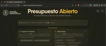 Gobierno lanza «buscador presupuestario» para acceso  a datos de recursos públicos
