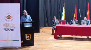 Comienzan las Jornadas Culturales Plurinacionales en Potosí 