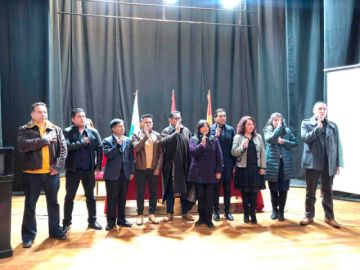 Consejo Departamental de Culturas de Potosí ya fue posesionado
