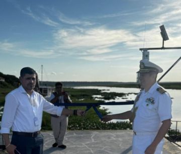 Inauguran la primera estación hidrometeorológica en el Canal Tamengo en Puerto Quijarro