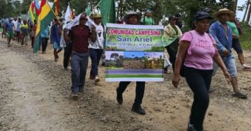 Marcha indígena llega a Caranavi y mantiene presión por anulación de la Ley 1720