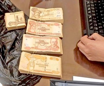 Policía encuentra Bs 50.000 y los devuelve
