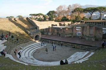 Pompeya reconstruye con inteligencia artificial la huida del Vesubio