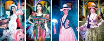 Potosinidad se plasmó  en moda y  gastronomía