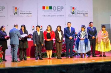 TSE exhorta a ejercer con responsabilidad y vocación de servicio a las nuevas autoridades