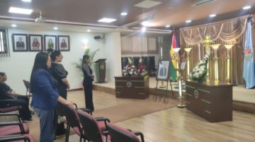 Tribunal Agroambiental rinden su respeto al fallecido magistrado Claure 
