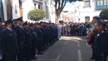 Williams Cervantes asume funciones como alcalde de Potosí