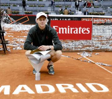 Sinner arrolla a Zverev  y conquista Madrid
