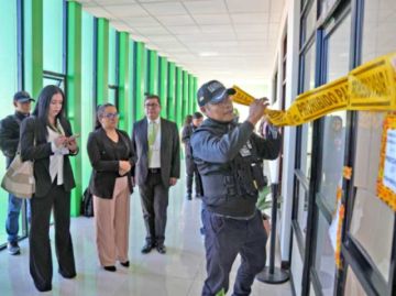 Desprecintan la oficina del magistrado Claure