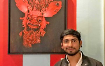Fabián Vargas Andrade expone su obra en Sucre