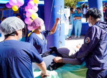 Realizaron feria "El Arte del Cuidado"