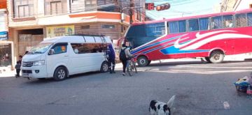 Los bloqueos paralizaron el tráfico en casi todo el Departamento de Potosí