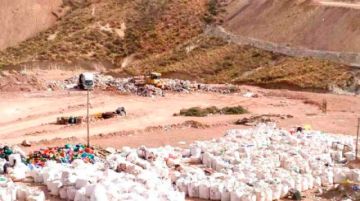 El vertedero de Karachipampa está en peligro de colapsar
