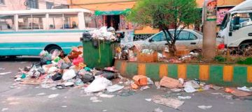 El botadero de Karachipampa se quedará sin espacio en 13 días
