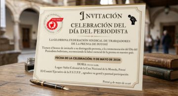 El acto en homenaje al Día del Periodista será mañana