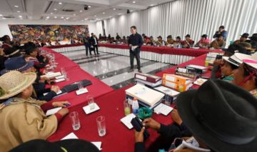 La Paz: Gobierno convoca a autoridades de las 20 provincias