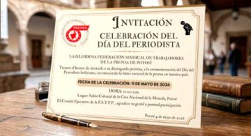 El acto en homenaje al Día del Periodista será mañana