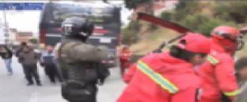 La Paz: Registran doble accidente en la autopista La Paz- El Alto