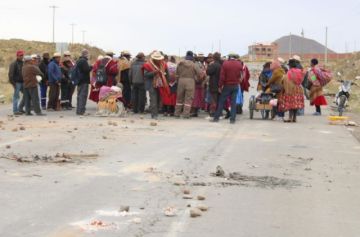 Surgen diferencias entre campesinos de La Paz ante nueva convocatoria a bloqueos