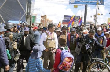 Manifestantes atacaron a periodistas en El Alto