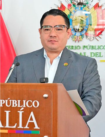 Fiscalía advierte con procesos penales a quienes alteren la paz social