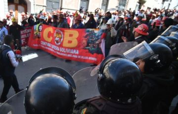 Justicia admite acción popular contra dirigentes de la COB por los bloqueos