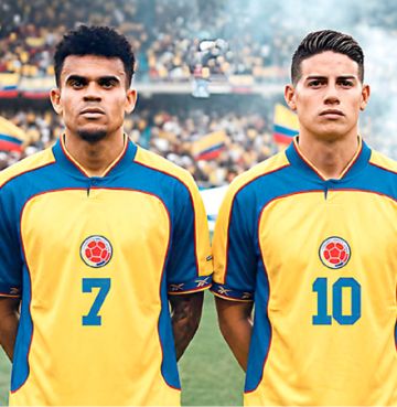 Luis Díaz y James  lideran la prelista  de Colombia