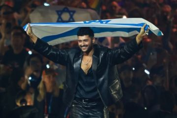 El ministro de Defensa israelí felicita al concursante que quedo en segundo lugar en Eurovisión