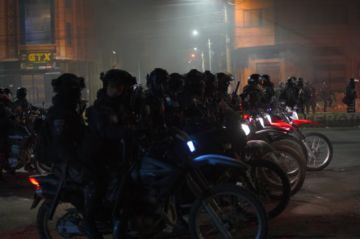 Policía descarta armas letales en operativos, aunque advierte con usar la fuerza si es necesario