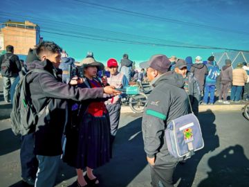 ANP reporta un intento de detención y agresiones a periodistas de la ciudad de El Alto