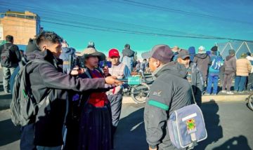 Reportan un intento de detención y agresiones a periodistas de El Alto