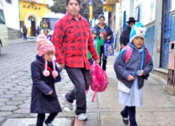 Recrudece el frío y aplican horario de invierno en la ciudad de Potosí