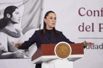 La presidenta de México anuncia la visita del Secretario de Seguridad Nacional de EE.UU.