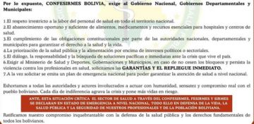 Profesionales en salud declara emergencia ante agresiones en conflictos