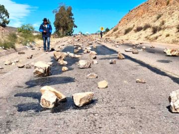 Tras fracaso del paro de  la COD surgen dos puntos  de bloqueo en Potosí