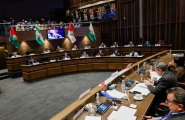 Senadores llaman a cesar la violencia y ratifican su defensa de la democracia